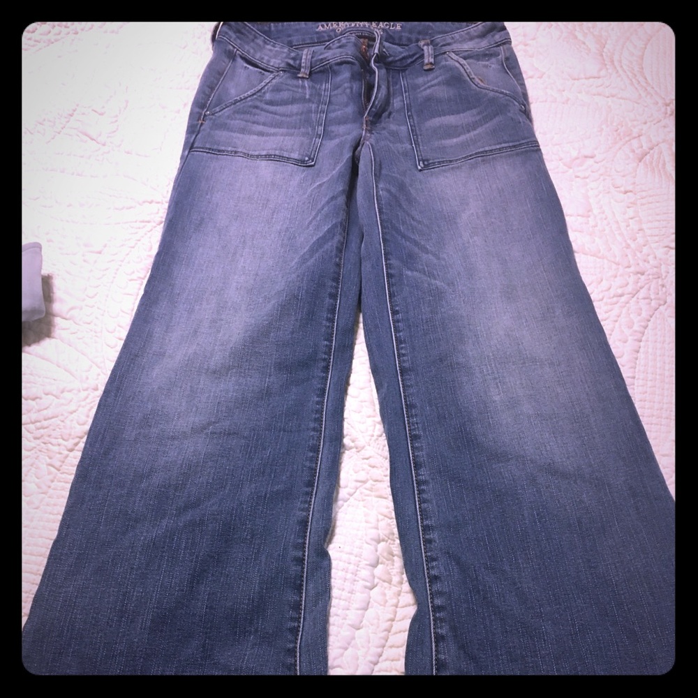 Bell bottom jeans